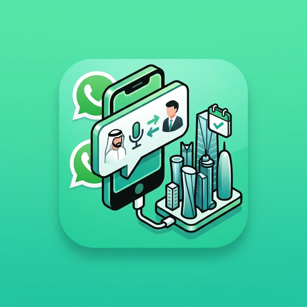AI receptionist Qatar property viewings: a bilingual booking assistant that handles WhatsApp and AI voice calling in 2026